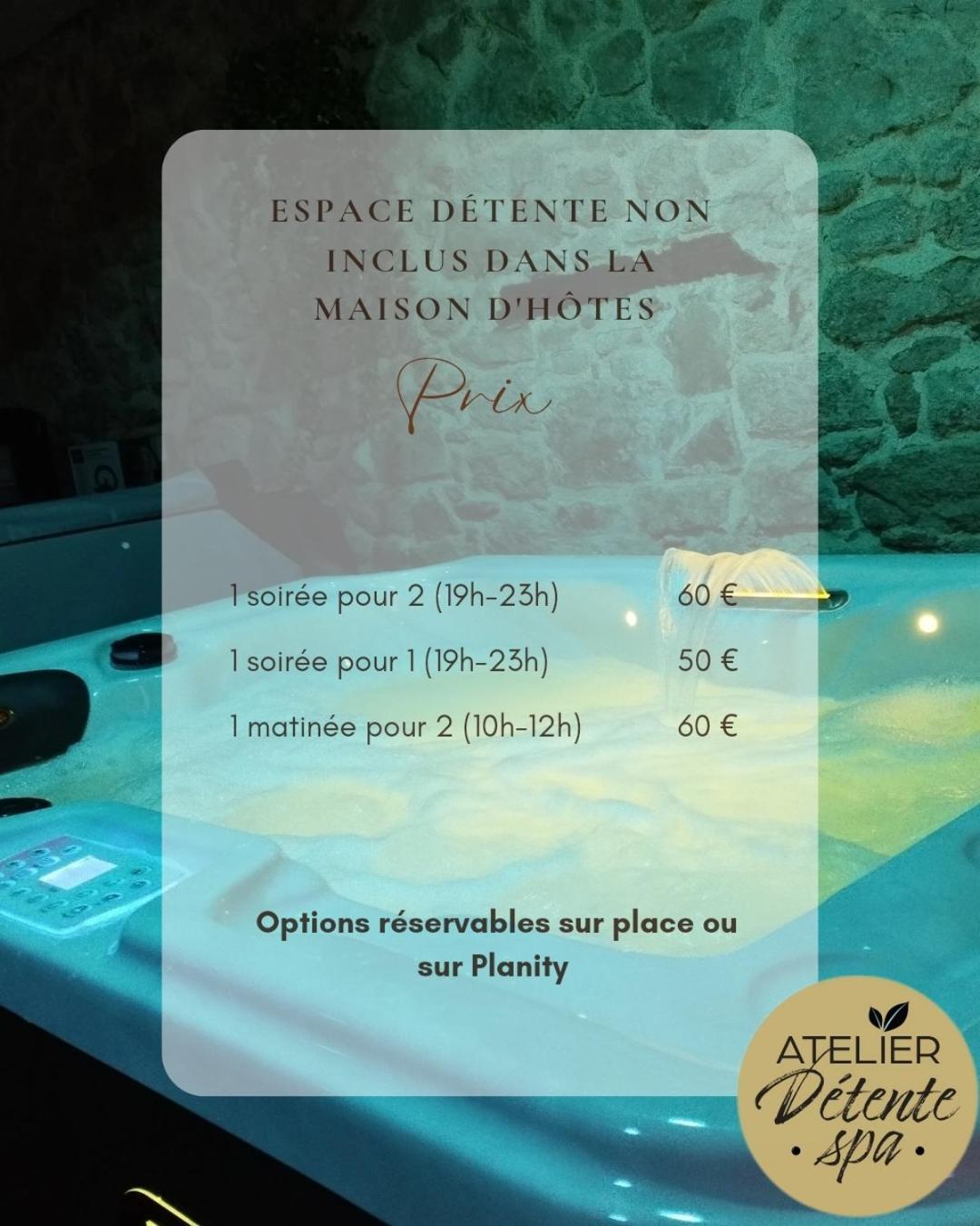 L'Atelier Detente Et Spa Caudrot Ngoại thất bức ảnh